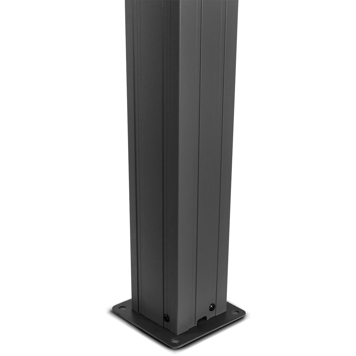 Elmont 3m x 3m Aluminium Pergola (Charcoal Grey)