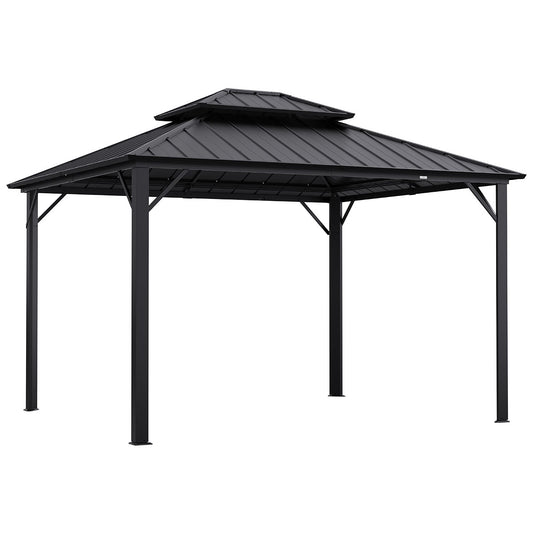 Aspendale 3m x 3.6m Metal Gazebo Set