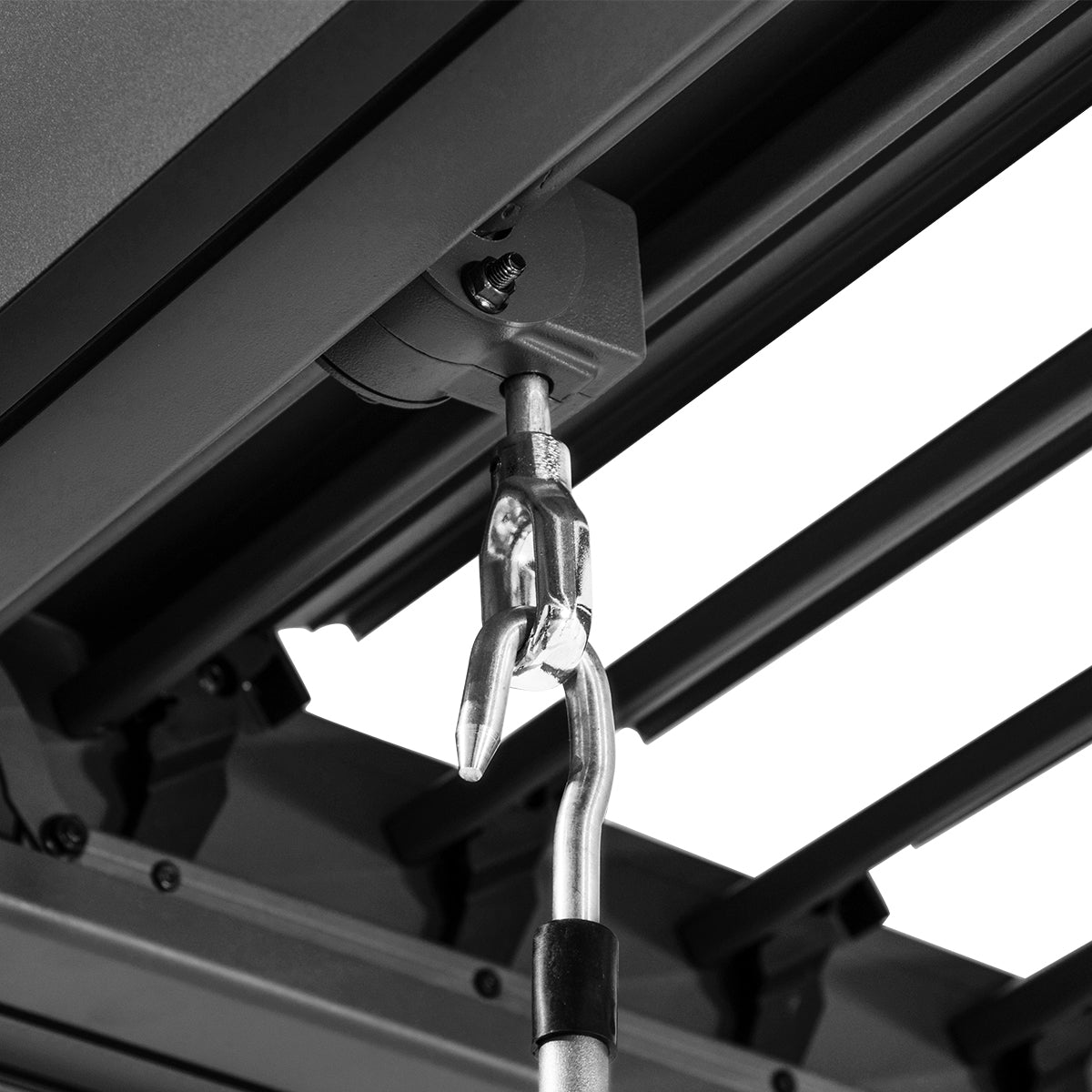 Elmont 3m x 4m Aluminium Pergola (Charcoal Grey)