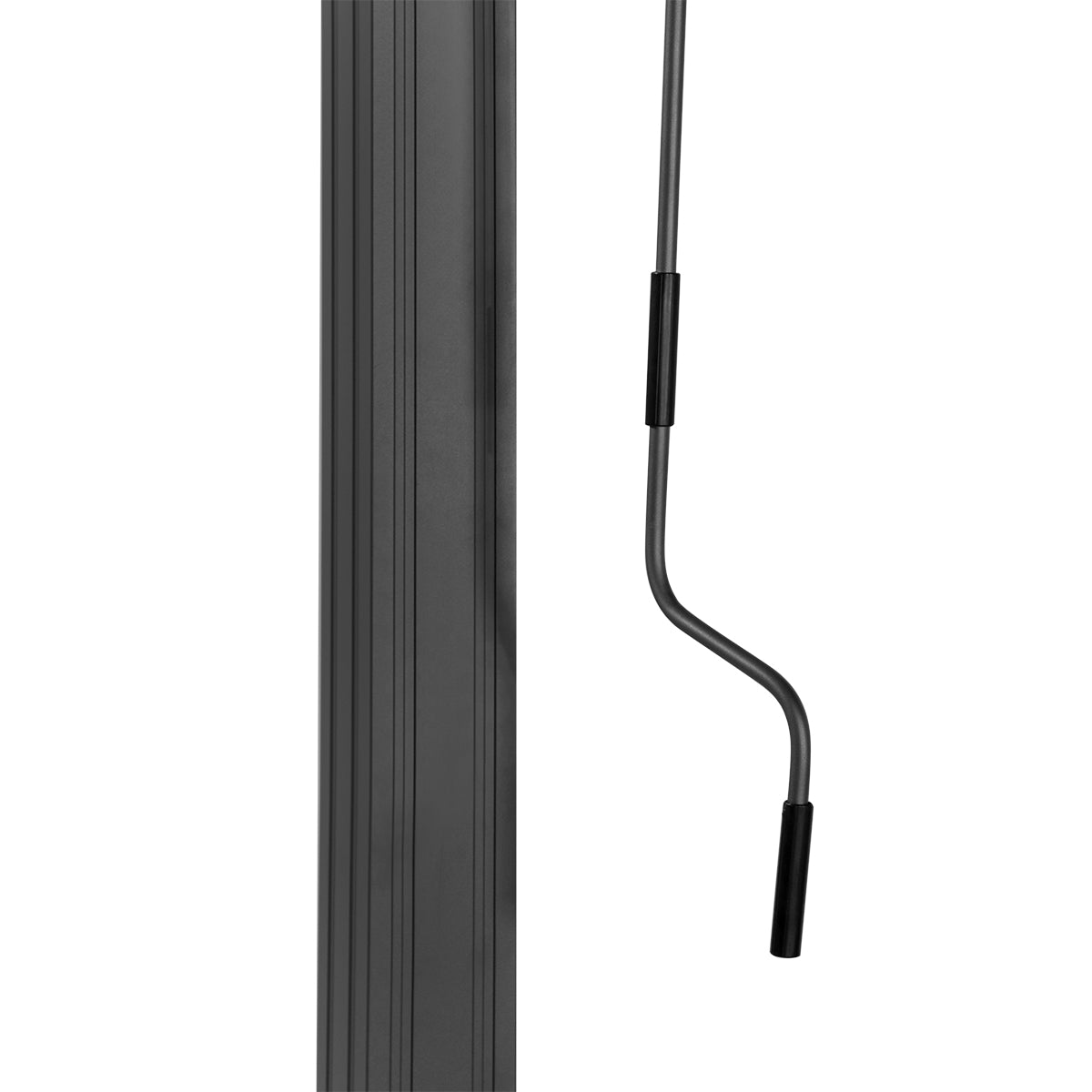 Elmont 3m x 4m Aluminium Pergola (Charcoal Grey)